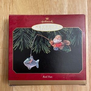 Hallmark “Reel Fun” keepsake ornament.